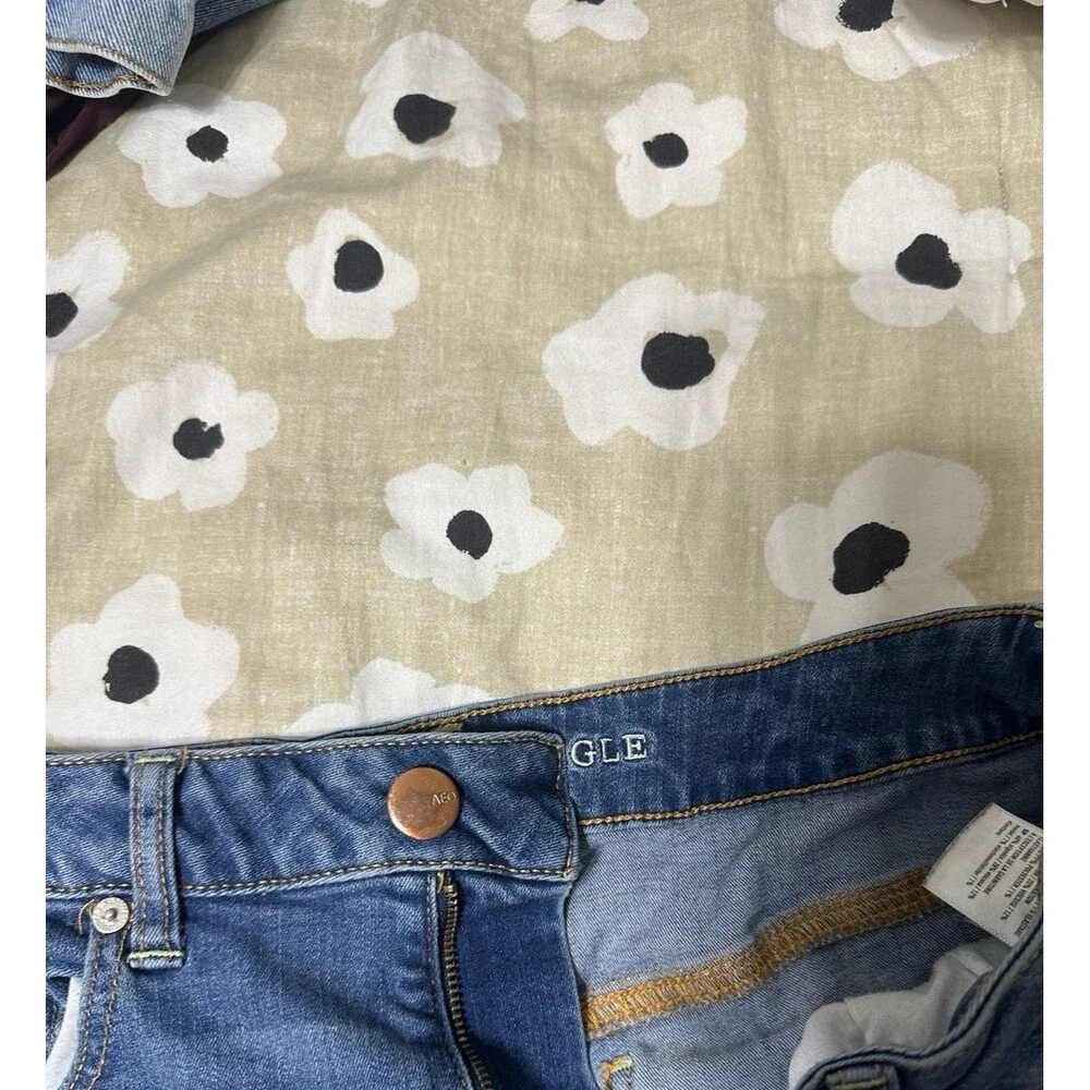 American eagle jean shorts